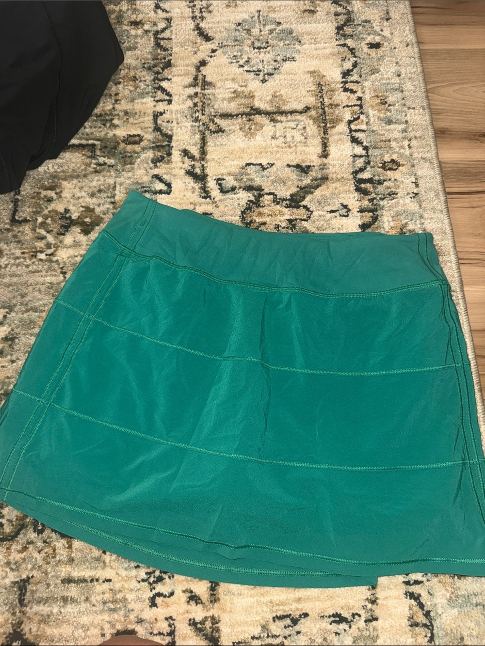 CRZ YOGA Teal Mini Skirt